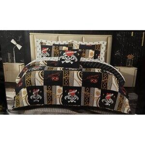 Viral Ed Hardy Comforter Set, King